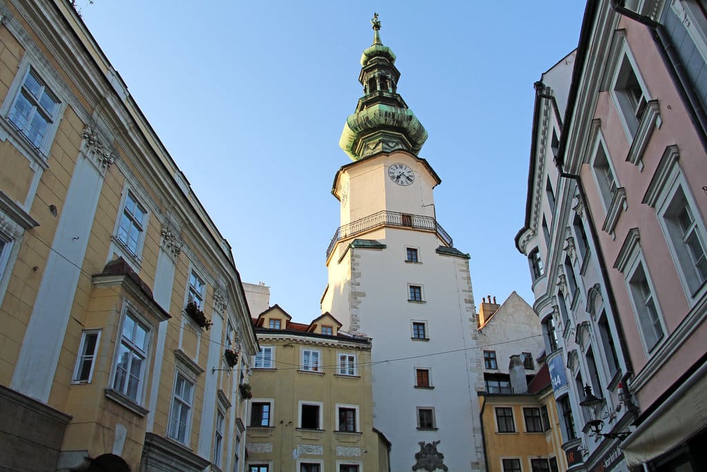 tourisme bratislava porte saint michel