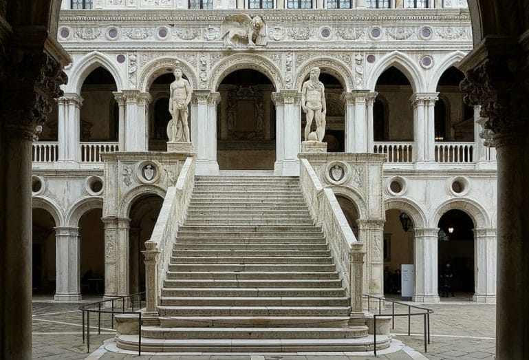 palais des doges escalier des Geants palais des doges escalier des Geants