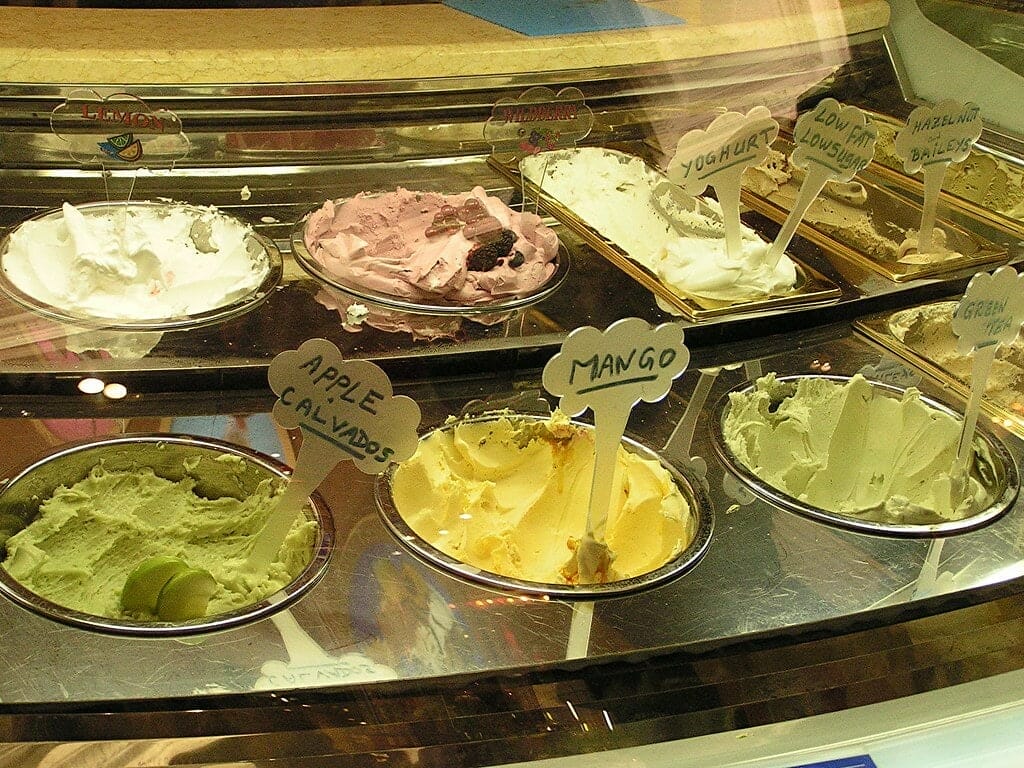 glaces rome italie