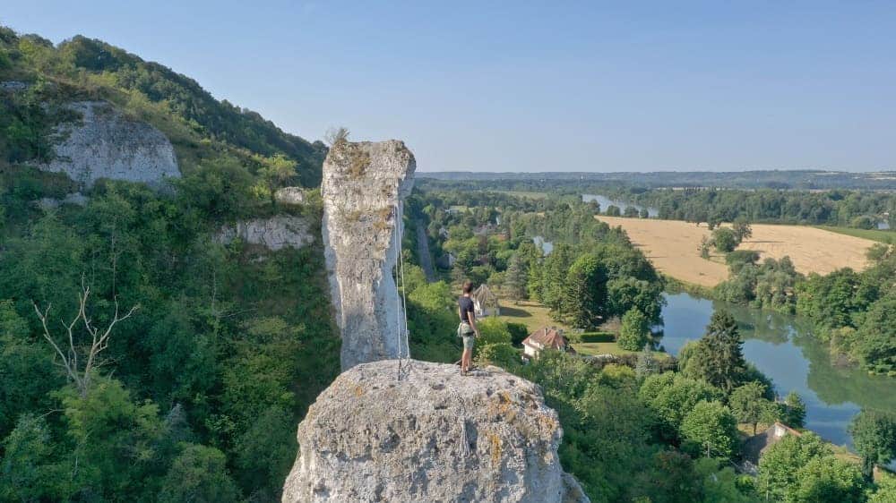 escalade dans l'Eure