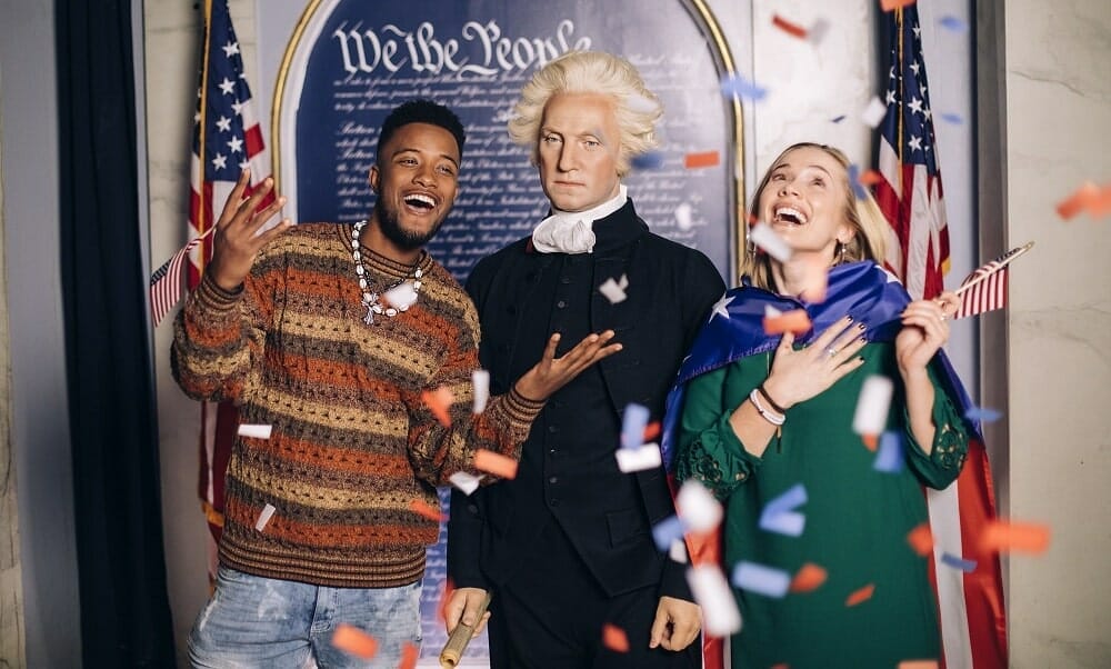 Madame Tussauds - photo : https://www.madametussauds.com/new-york/en/whats-inside/world-leaders-politics/ musée de New York