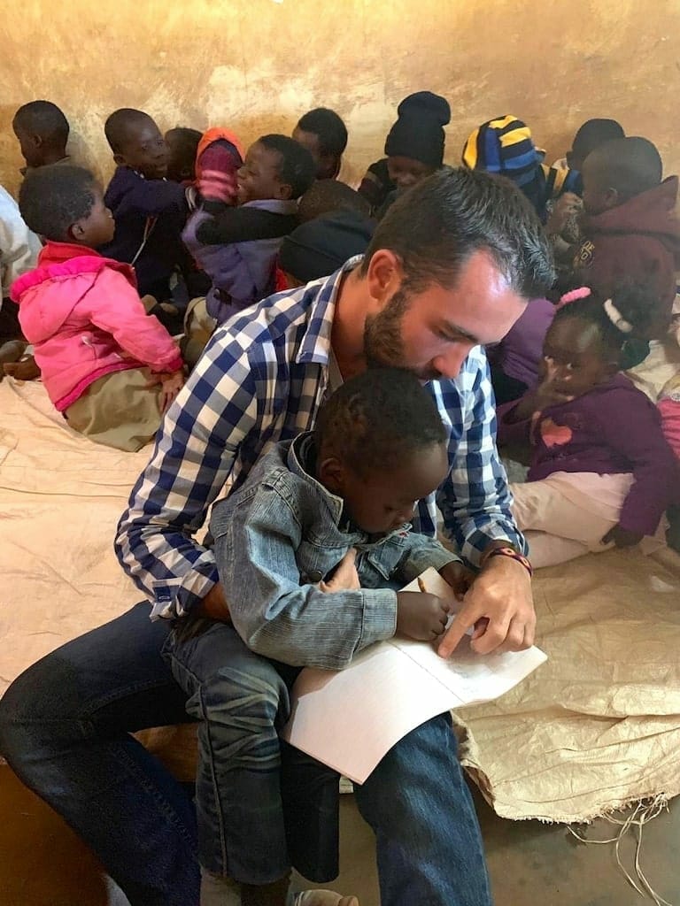 atelier ecriture zambie ecole benevolat afrique