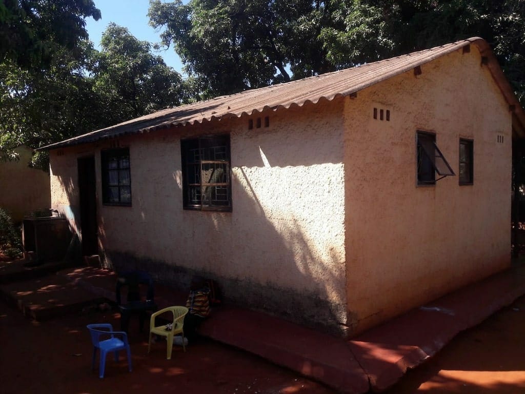 maisonnette cours zambie benevolat afrique