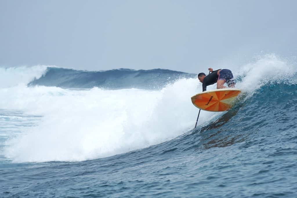 Vague_Teahopppu_Tahiti_Iti_standing_paddle vague teahoppu tahiti iti polynesie francaise