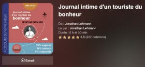 journal intime d'un touriste du bonheur