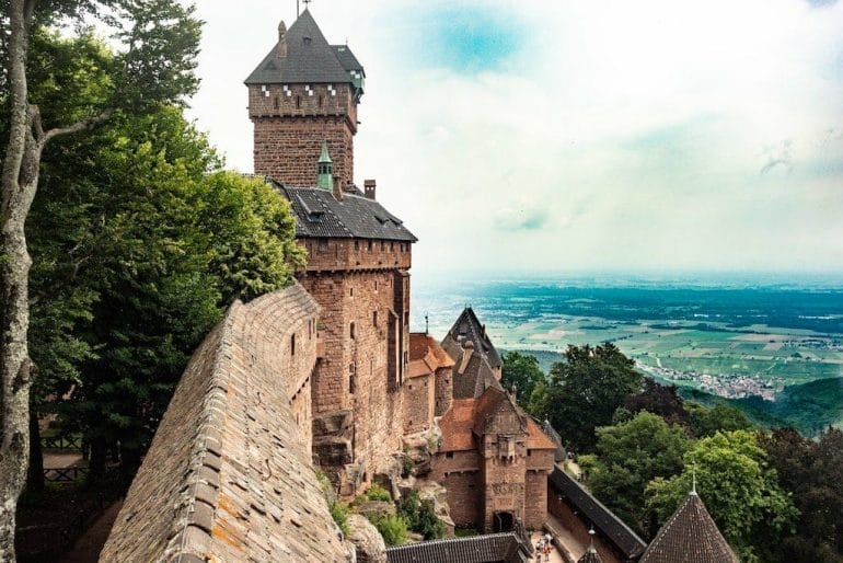 Chateau_Haut-Koenigsbourg chateau haut koenisgsbourg alsace