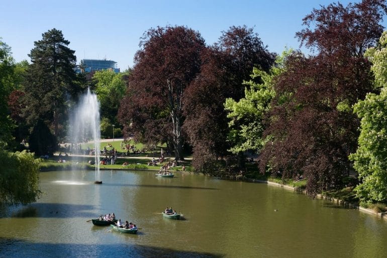 Parc_de_l'Orangerie parc orangerie visiter strasbourg
