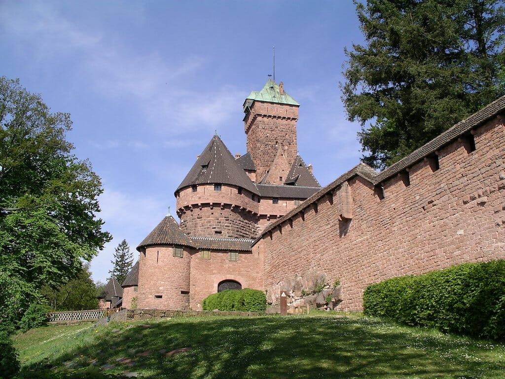 Haut-Koenigsbourg chateau haut koenigsbourg alsace