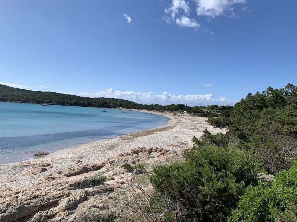plage rondinara corse