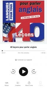 40 lecons apprendre anglais audible