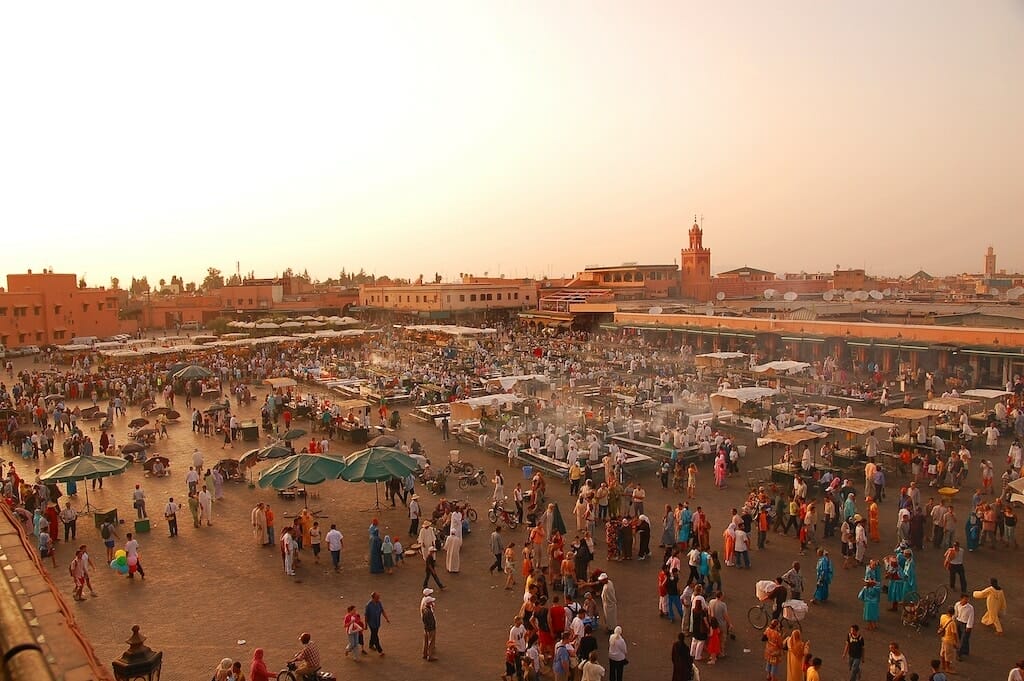 Place de Jemaa el-Fna place jemaa el fna maroc