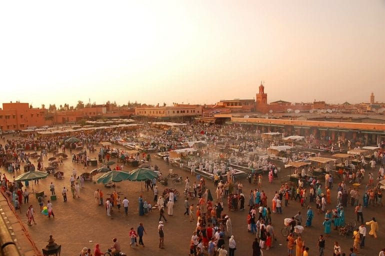 place jemaa el fna maroc