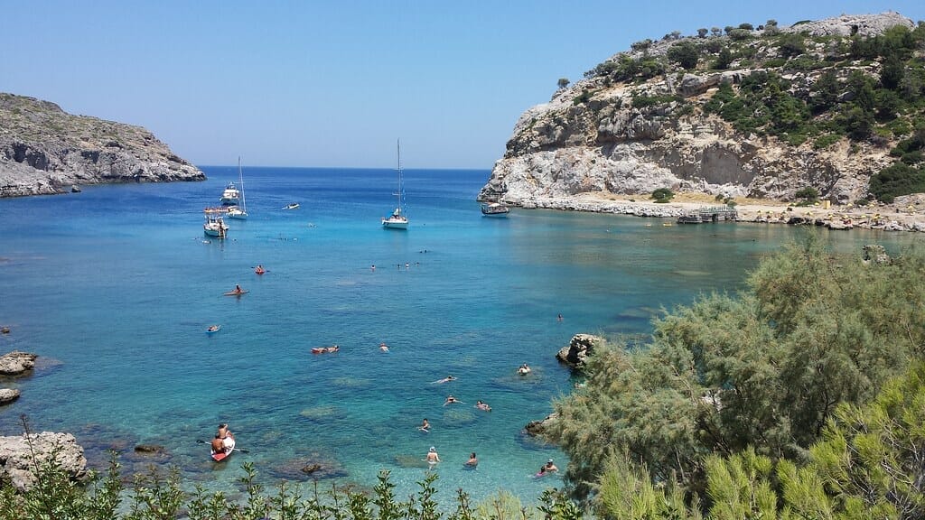 Faliraki plage faliraki