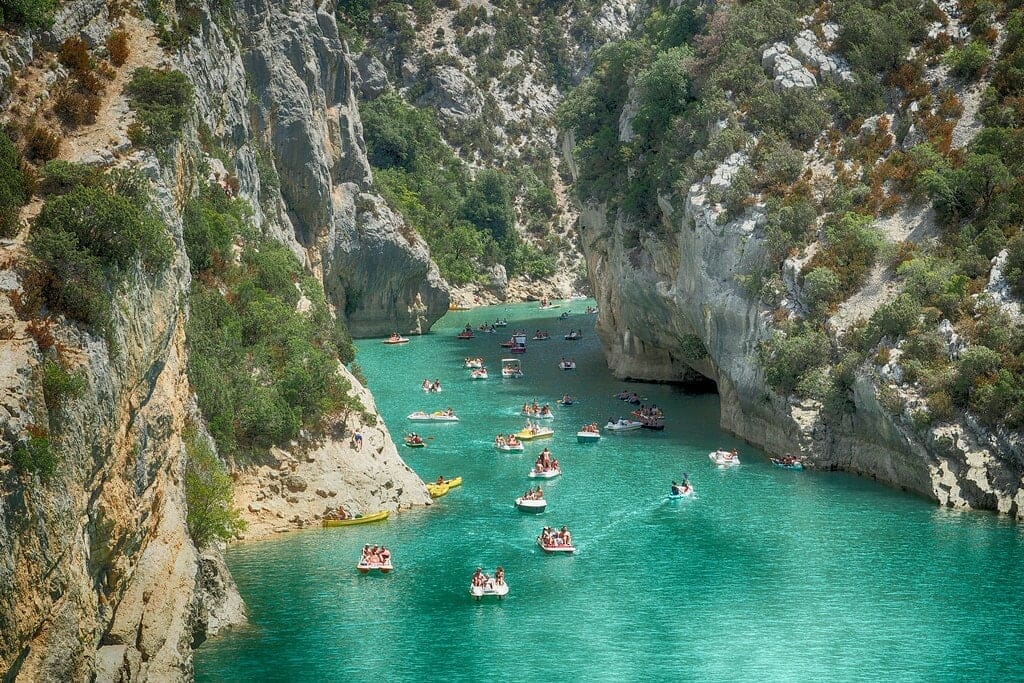 pont gatelas canoe gorges du verdon