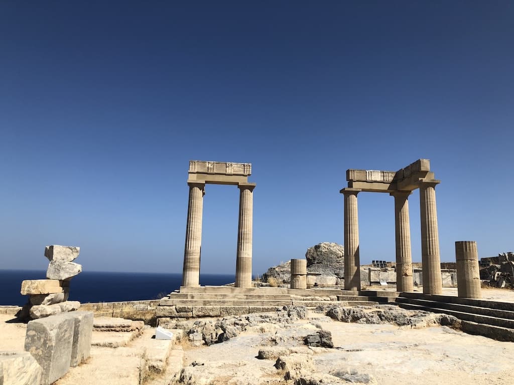 acropole visiter rhodes