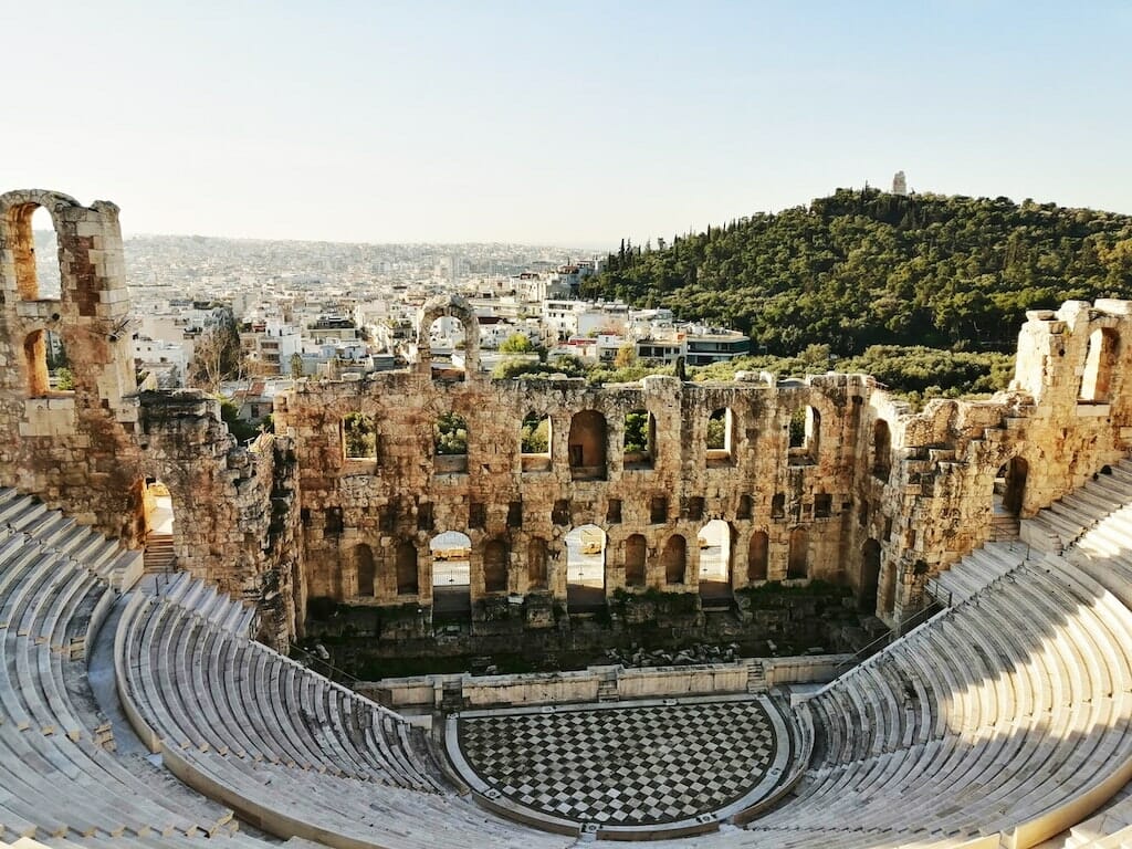 visiter acropole athenes odeon herode atticus