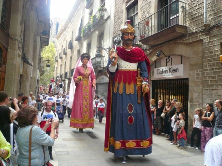 Cavalcada_de_gegants_de_la_Merce Cavalcad de gegants de la Merce