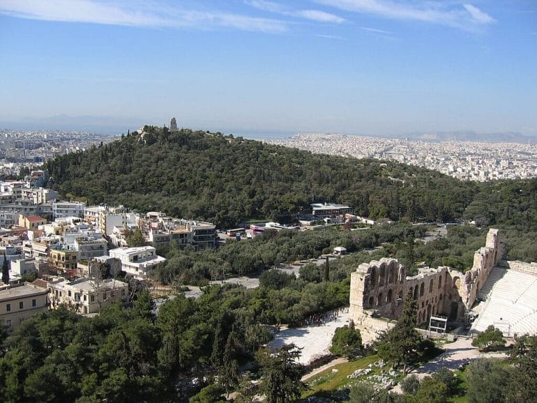 colline_de_Philopappos colline de Philopappos