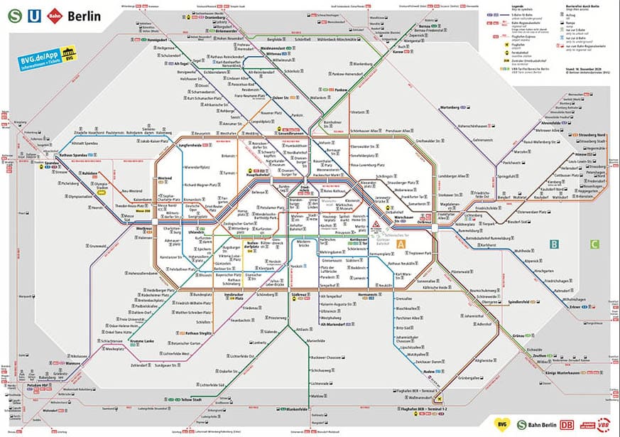 Plan De Berlin : Tous Les Plans Pour Ne Pas Se Perdre Dans La Capitale