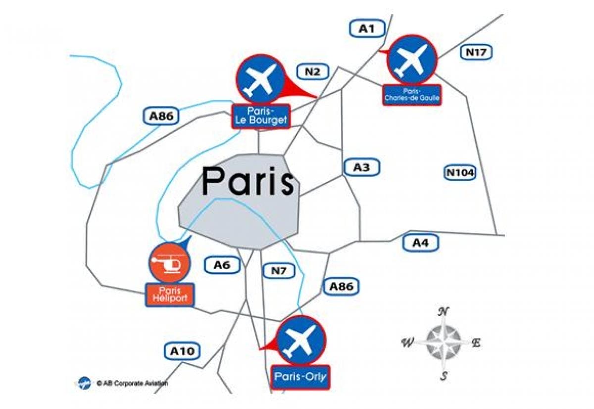 carte_paris_aeroports carte paris aeroports