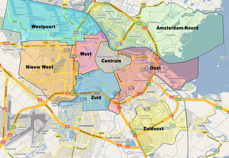plan_amsterdam_quartiers_districts_stadsdelen plan amsterdam quartiers districts stadsdelen