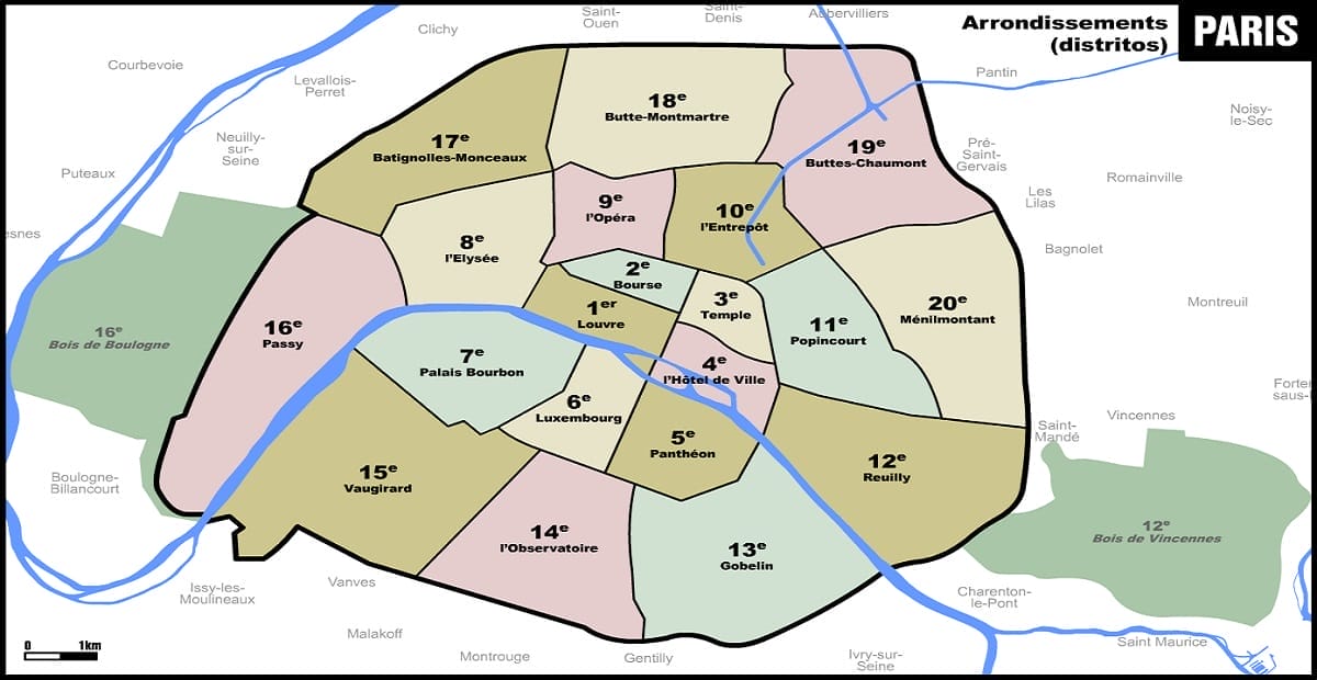 plan_arrondissements_paris_intra_muros_petite_couronne plan arrondissements paris intra muros petite couronne