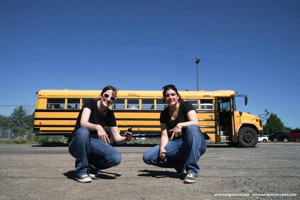 convertir bus voyager travailler