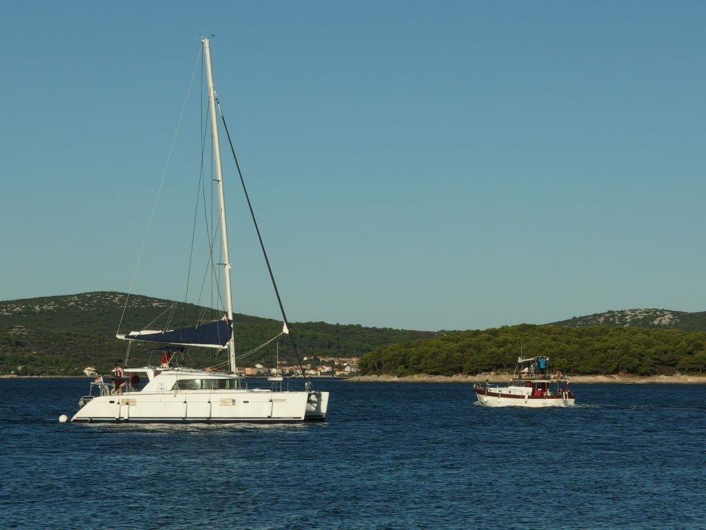location catamaran grece