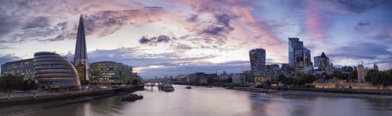 panorama londres rush hour