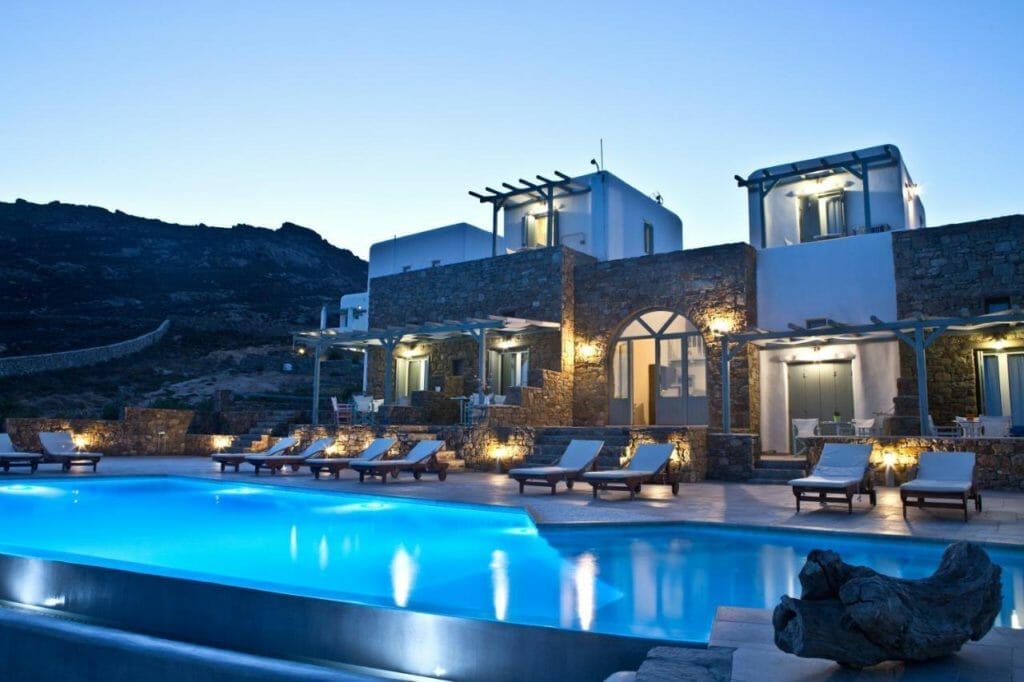 niriides luxury homes loger mykonos