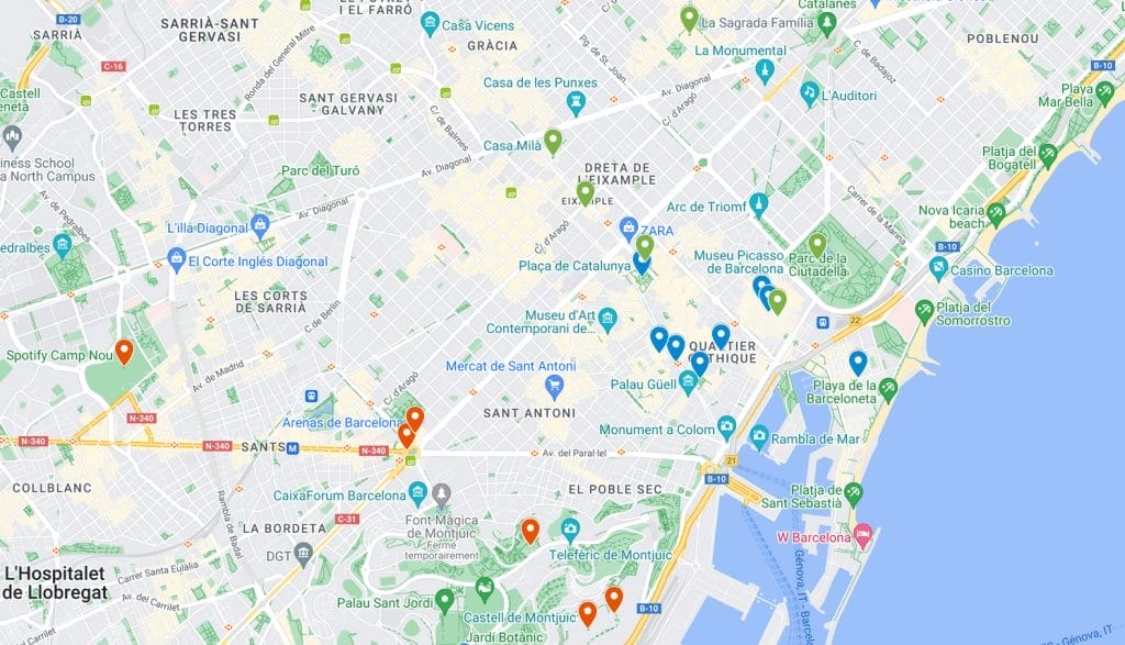 carte_itineraire_visiter_barcelone_3_jours-min carte itineraire visiter barcelone 3 jours