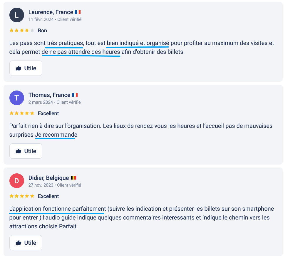 avis client Rome Tourist Card