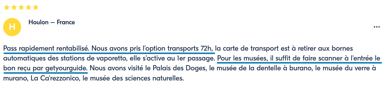 Venezia Unica City Pass client