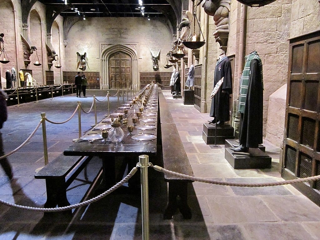 grand hall de Poudlard