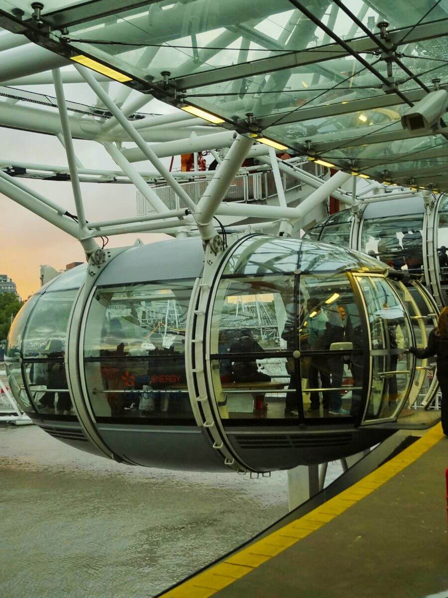 Capsule London Eye privatisée